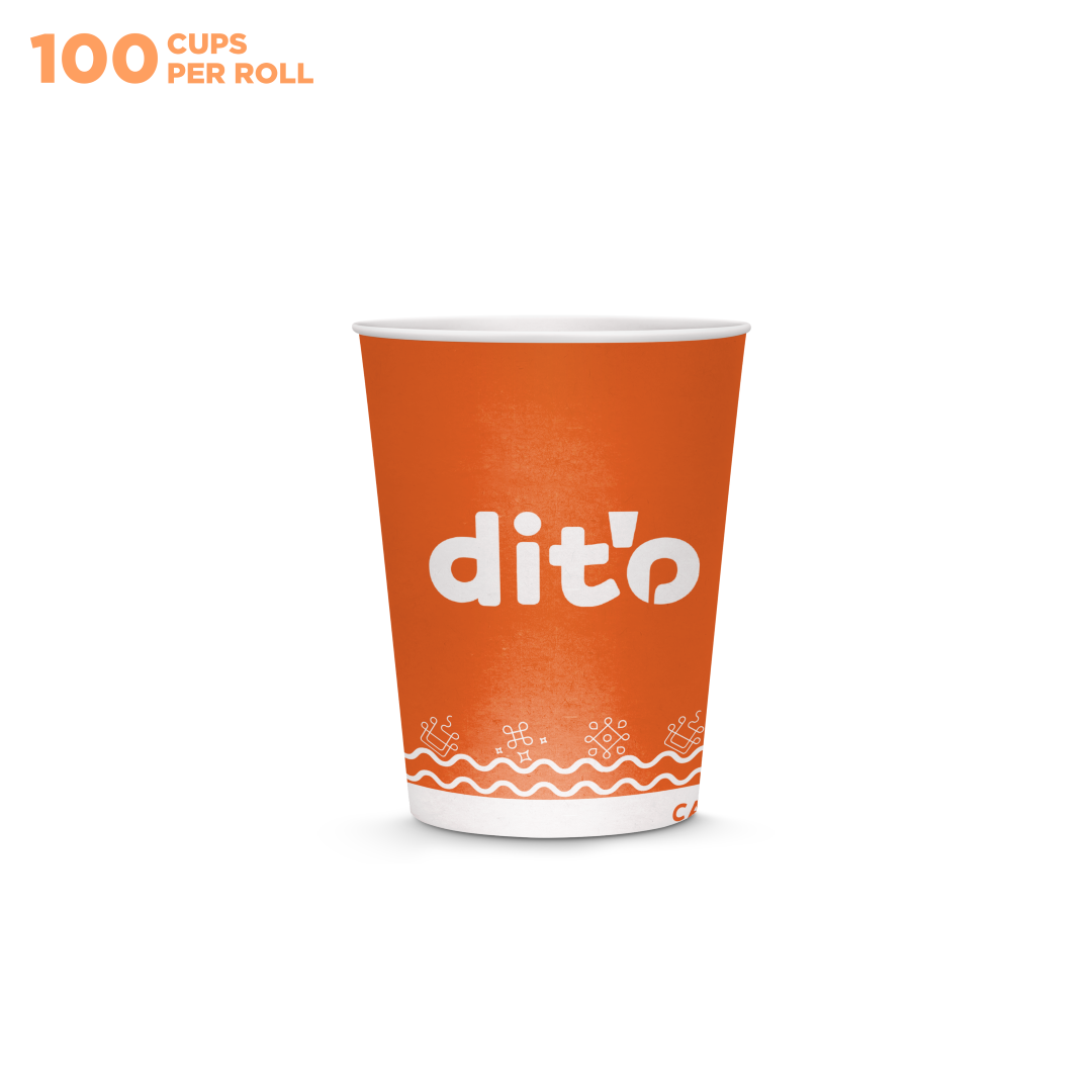 Dito Single Wall Cups | 130 ml | Pack of 100 Cups