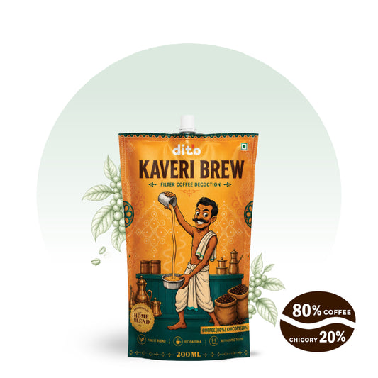 DIT'O Kaveri Brew | 200 ml Everyday Filter Coffee Decoction