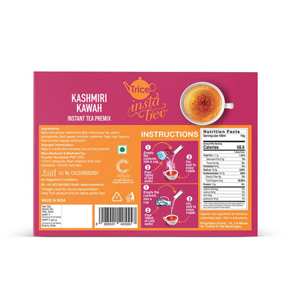 Kashmiri Kahwa | Instant Tea Premix | 20 Sachets