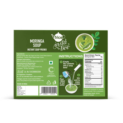 Moringa Soup | Instant Soup Premix | 20 Sachets