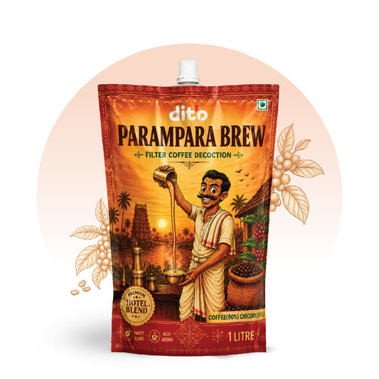DIT'O Parampara Brew | 1 L Premium Filter Coffee Decoction